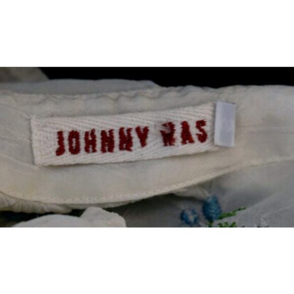 Johnny Was Ladies Floral Long Sleeve Button Down Blouse Size Small - Picture 2 of 7